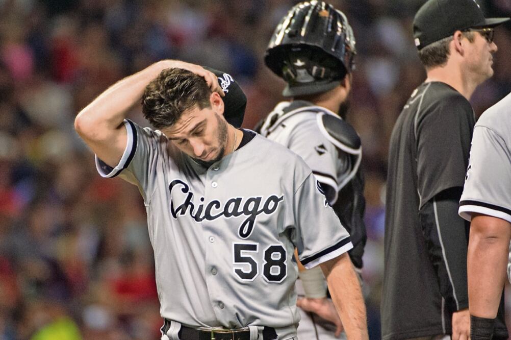 Miguel Ángel mantuvo el cero durante tres innings, pero en el cuarto José Ramírez le conectó jonrón (PHIL LONG. AP)
