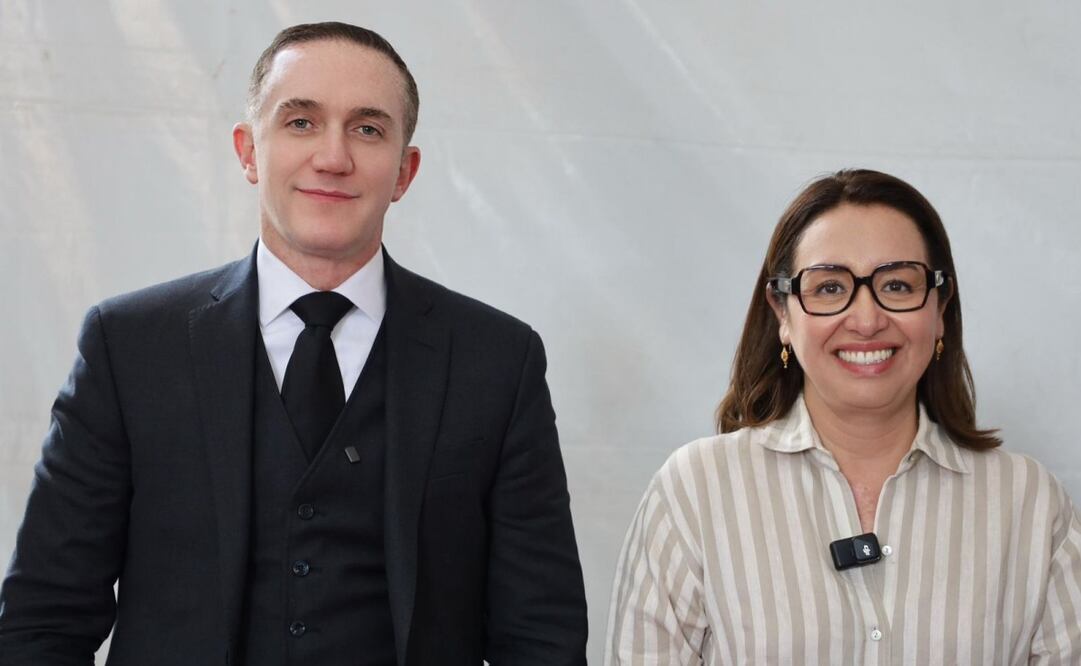 Director del STC y presidenta de Ecatepec tienen reunión sobre LB del Metro (01/06/2025). Foto: Especial