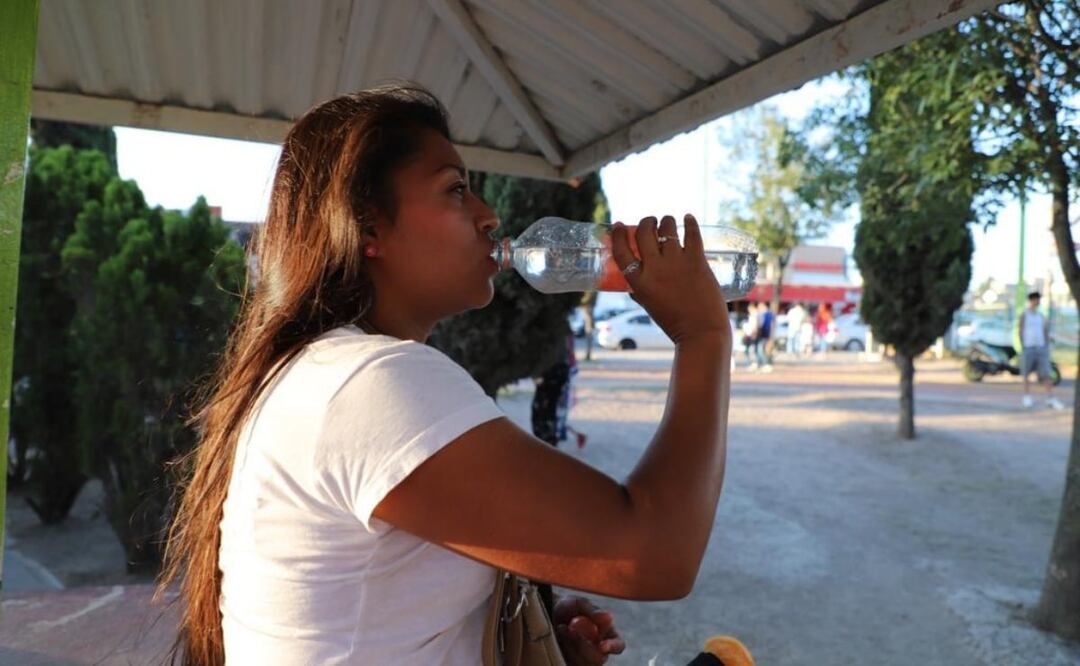 Temperatura de 34 grados en Tecámac. Foto: Especial