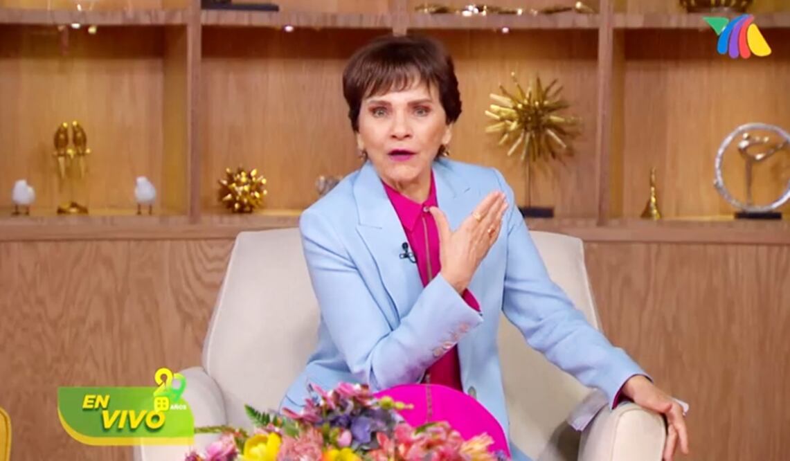 Pati Chapoy, líder de "Ventaneando".
Foto: TV Azteca