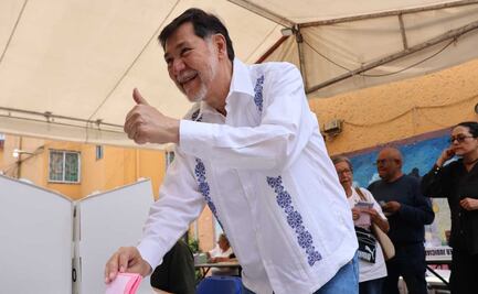 Noroña "feliz" por celebrar elección judicial; "es una revolución y ejemplo para la humanidad", asegura