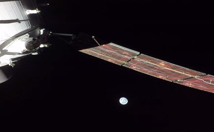 En su trayecto a la Luna, Artemis I capta a la Tierra saliendo detrás de la Luna 