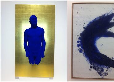 Azul e inmaterial, Yves Klein en el MUAC