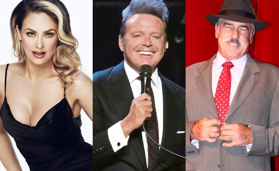 Aracely Arámbula, su expareja Luis Miguel y el fallecido actor Andrés García