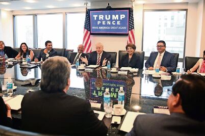 Trump busca asesoría de su consejo hispano