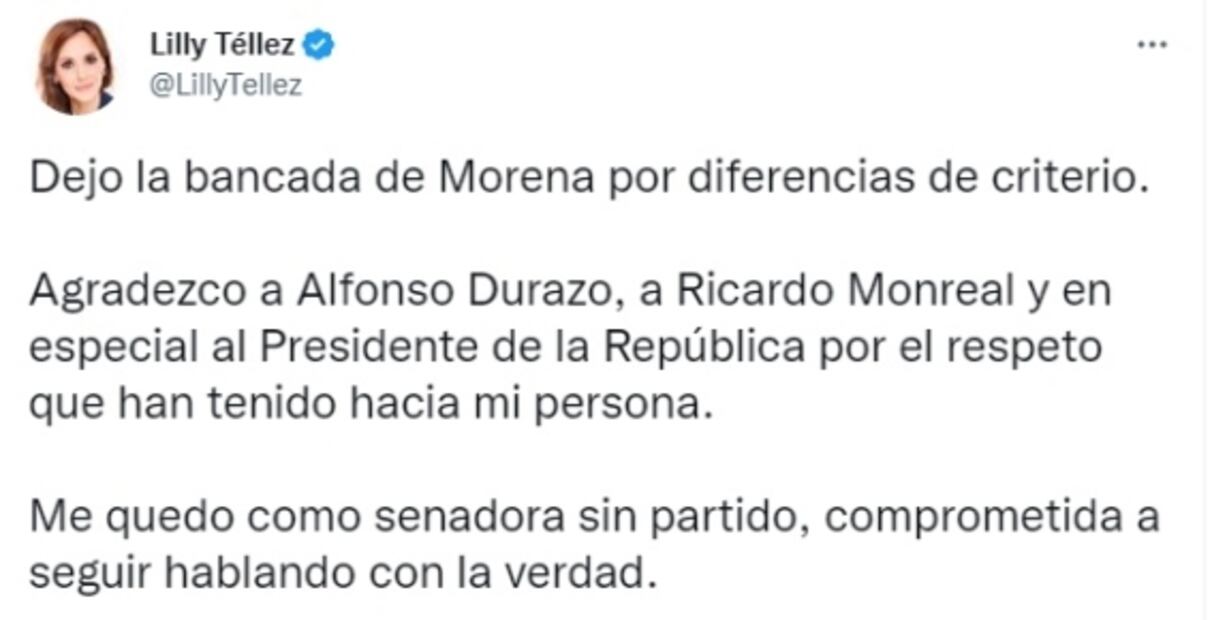 De una llamada de susto al “me quiere meter a la cárcel”: La historia de amor-odio de Lilly Téllez y AMLO