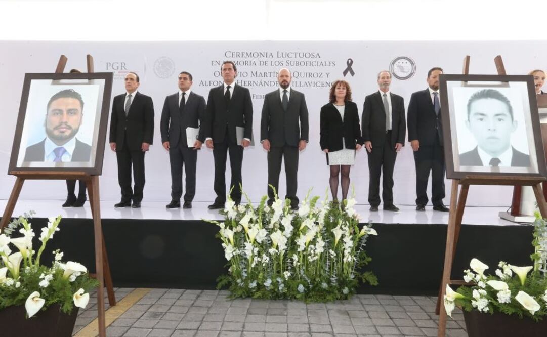 La ceremonia estuvo encabezada por el subprocurador Jurídico de la PGR, Alberto Elías Beltrán. /Especial