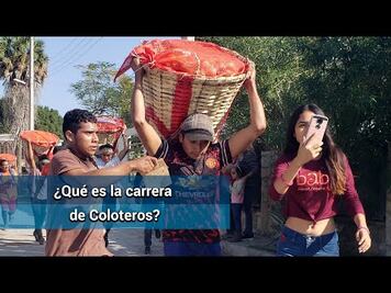 Festejan a la Virgen de Guadalupe con carrera de Coloteros