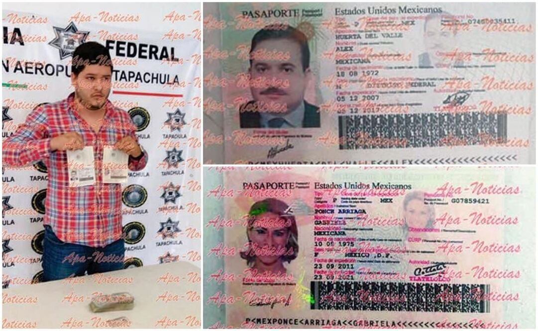 Los pasaportes fueron difundidos por una agencia de noticias locales