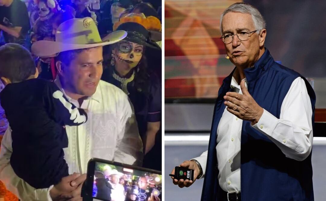 A través de sus redes, el empresario mexicano arremetió contra el gobierno por no apoyar al funcionario. Foto: @CarlosAlbManzo y Archivo EL UNIVERSAL