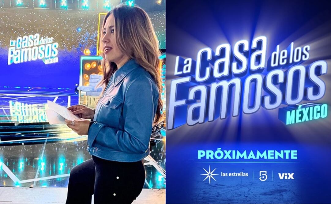 Rosa María Noguerón en el estudio de "La casa de los famosos México".
Fotos: Instagram