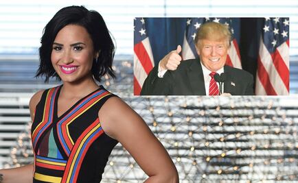 Demi Lovato llama a no votar por Donald Trump