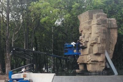 Manita de gato al Tláloc de Antropología