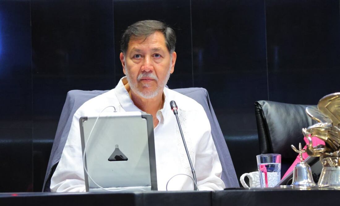 Gerardo Fernández Noroña, presidente del Senado. Foto: Especial