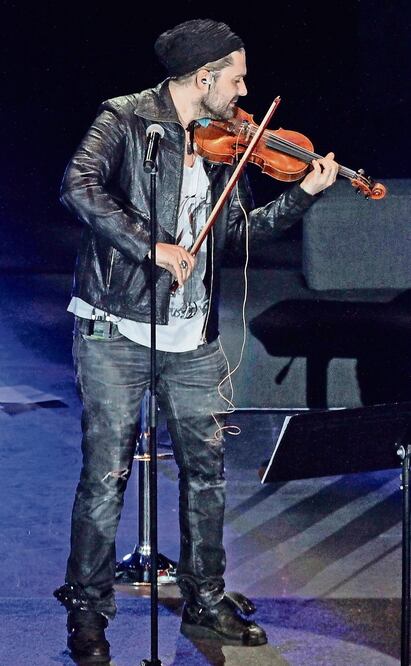 El alemán David Garrett ganó en 2008 el récord Guinness como el violinista más rápido del mundo (ARCHIVO EL UNIVERSAL)