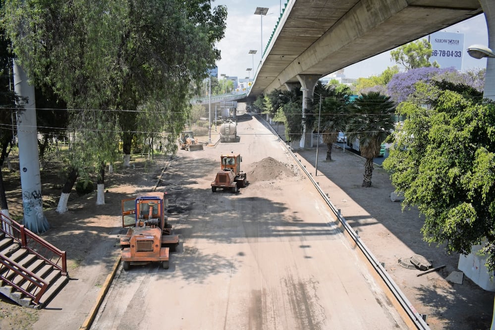 Aunque la repavimentación se prevé que concluya el 30 de abril, autoridades continuarán con las guarniciones y luminarias. Foto: Santiago Cadena/ EL UNIVERSAL