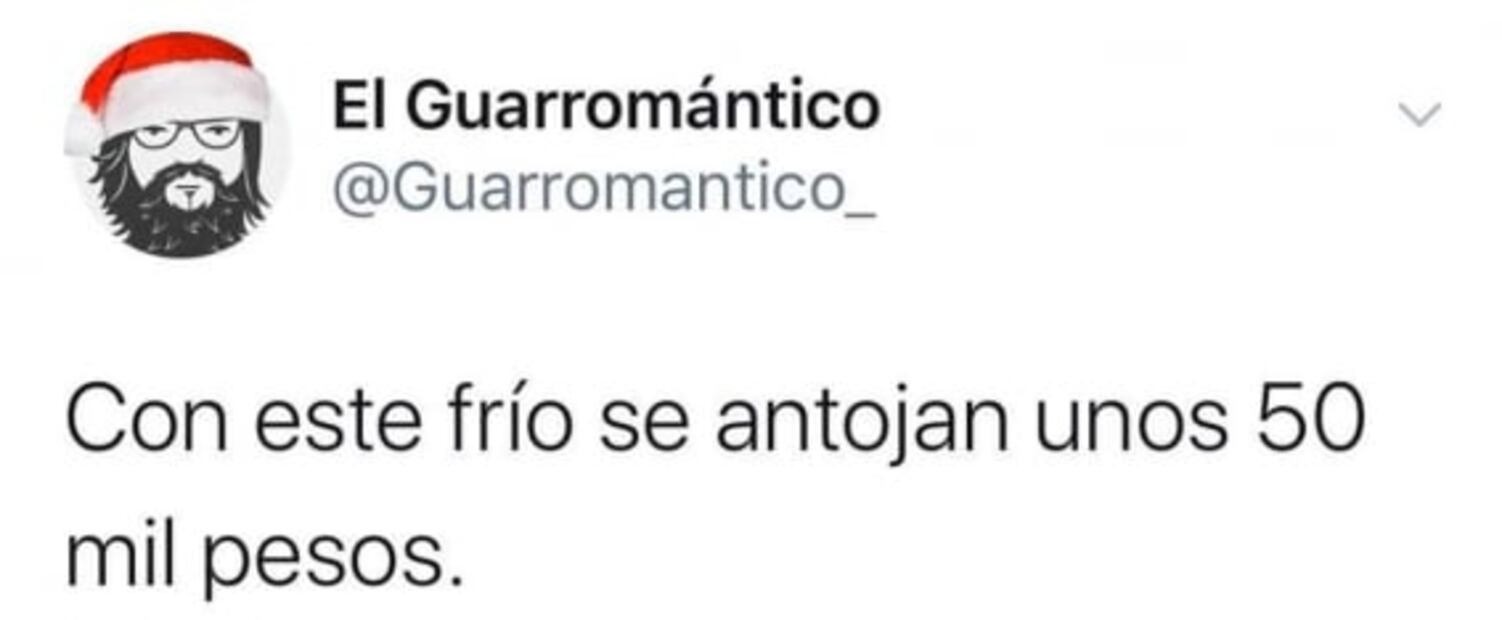 Capitalinos sufren por el frío, pero no por los memes