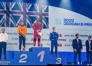 Jake Hughes toma impulso; dio a Maserati el primer podio de la temporada en la Fórmula E