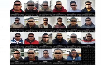 Aseguran en Puebla 140 mil litros de Gas LP y detienen a 23 personas