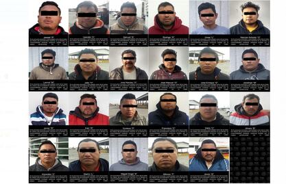 Aseguran en Puebla 140 mil litros de Gas LP y detienen a 23 personas