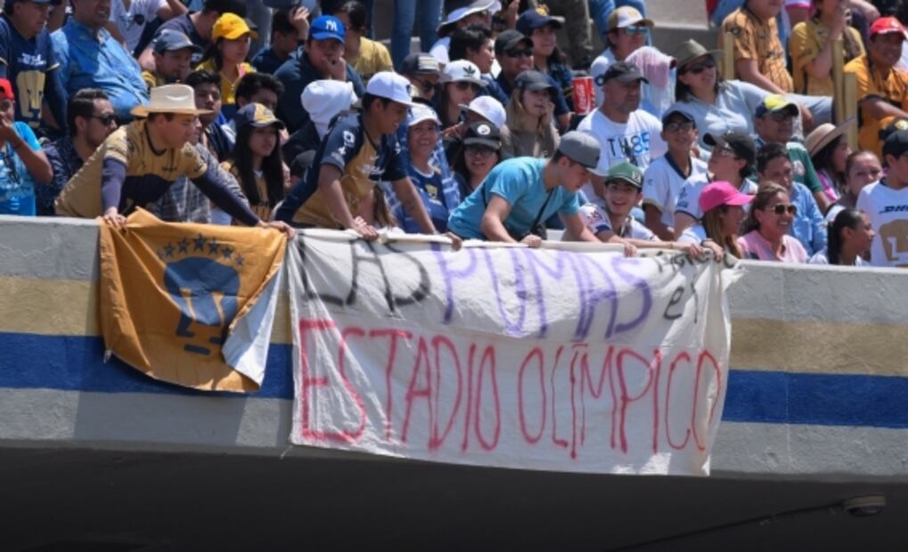 Las Pumas quieren regresar a jugar en el estadio Olímpico Universitario
