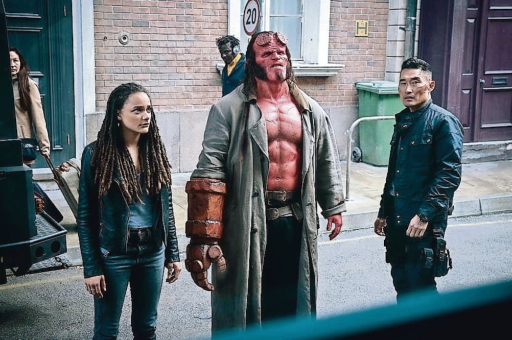 Entre las cartas fuertes se encuentra la nueva versión de Hellboy . (COLUMBIA PICTURES)