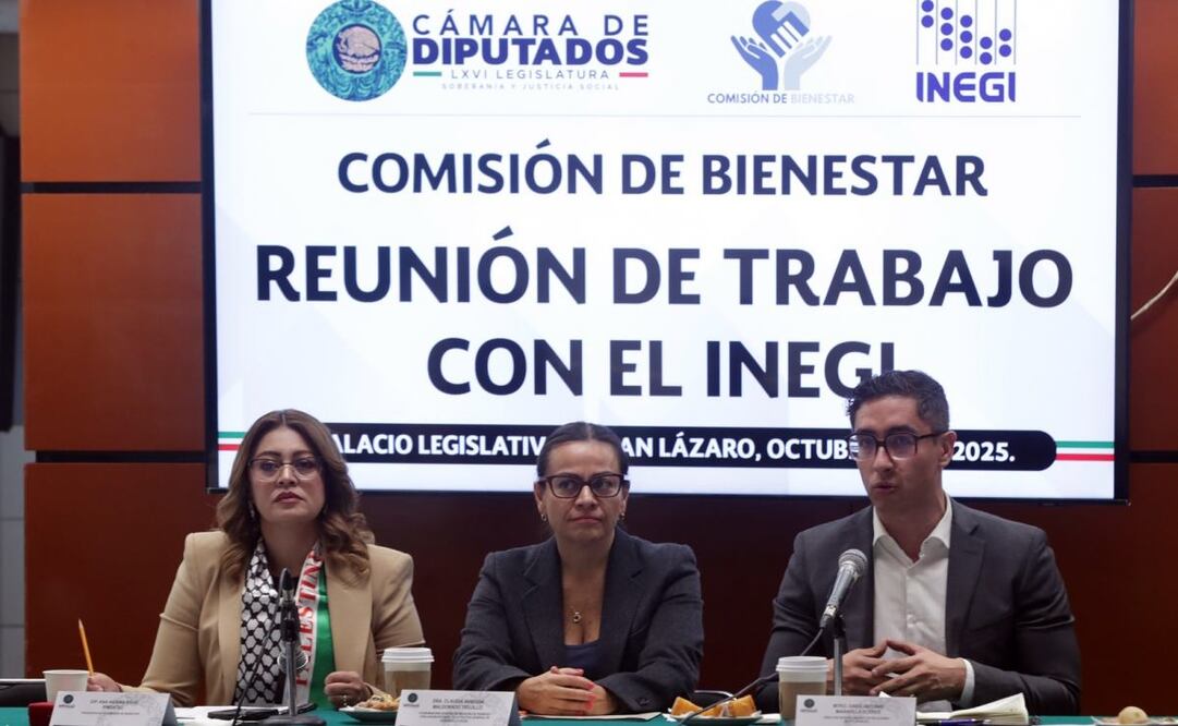 Reunión con la Comisión de Bienestar de la Cámara de Diputados este miércoles 1 de octubre de 2025. Foto: Especial