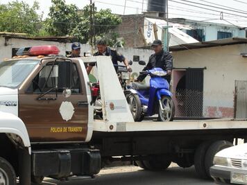 Aseguran más de un centenar de motocicletas en Chiapas