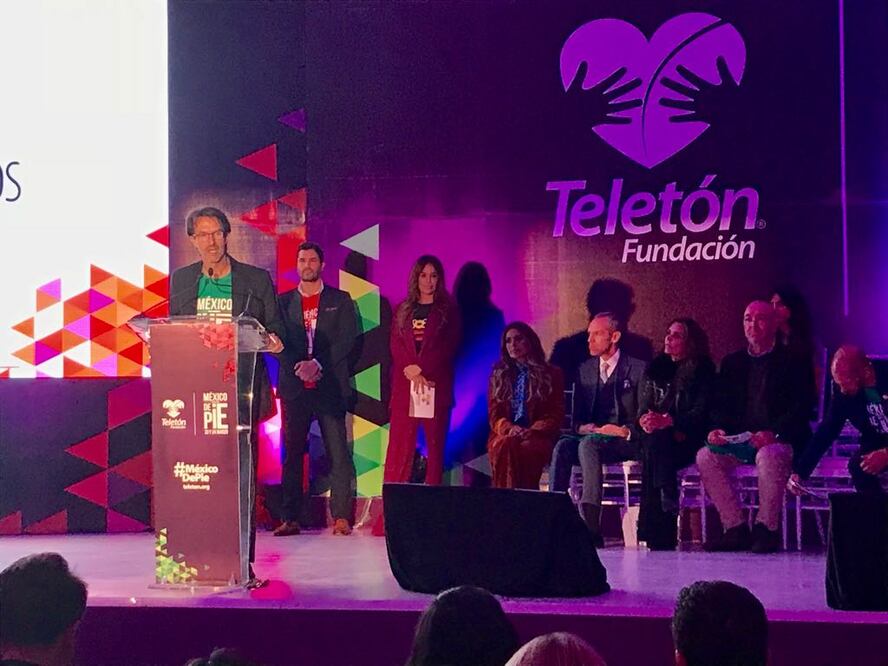 Foto: Tomada de la cuenta de Twitter de Teletón México.