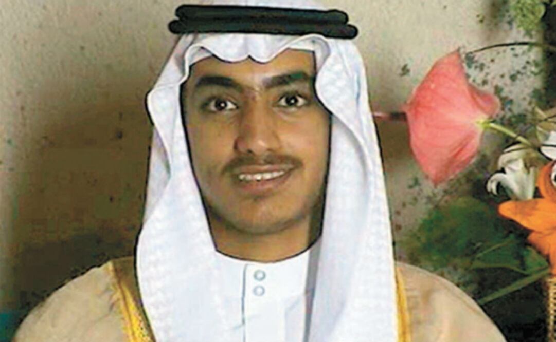 Hamza bin Laden en su boda, en una imagen de un video difundido por la CIA, en noviembre de 2017. Foto: AP
