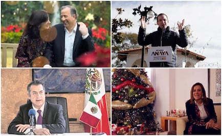 Precandidatos a la Presidencia desean feliz Navidad en sus redes sociales