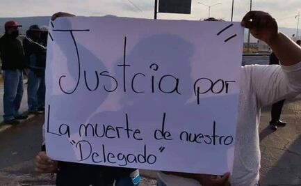 Matan a balazos a delegado de Chalco; pobladores piden justicia