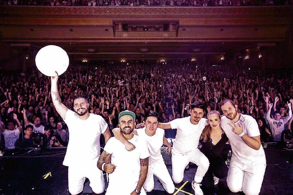 La alineación actual de la banda es: Erik Canales, Abraham Isael, Jarquín Paredes, Diego García y Alfredo Percástegui (TOMADA DE INSTAGRAM)