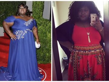 Protagonista de "Precious" celebra pérdida de peso