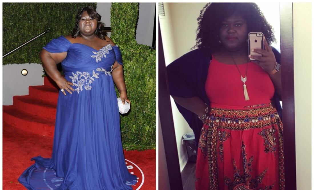 Protagonista de "Precious" celebra pérdida de peso