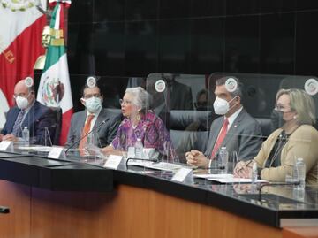 AMLO no está obligado a acudir al Senado: Olga Sánchez Cordero