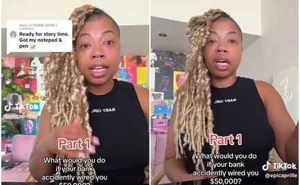 ¿Tuvo suerte? Mujer cuenta en TikTok cómo supuestamente se hizo millonaria de la noche a la mañana