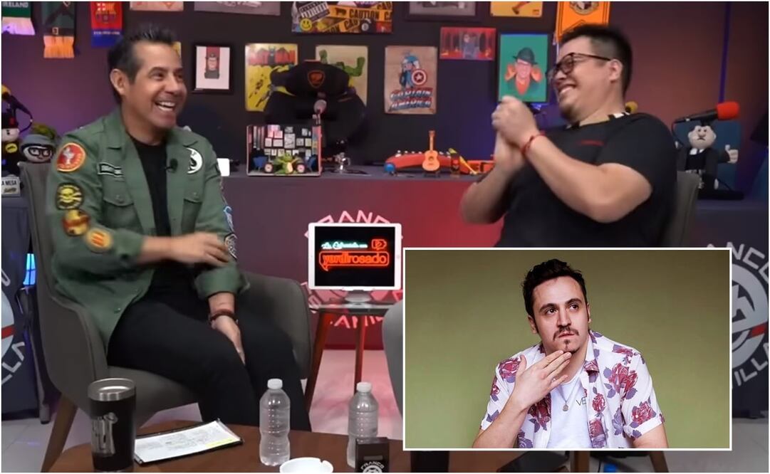 El exintegrante de Otro Rollo mandó un saludo al standupero. Foto: YouTube. Yordi Rosado