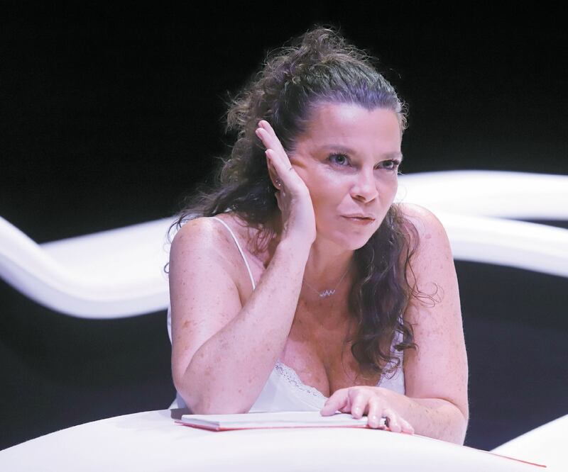 La actriz ha protagonizado obras como Nuestro cuaderno rojo. Edgar Negrete. clasos 