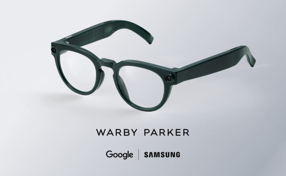 Google presenta sus nuevos lentes inteligentes con IA: así funcionan. Imagen: Samsung