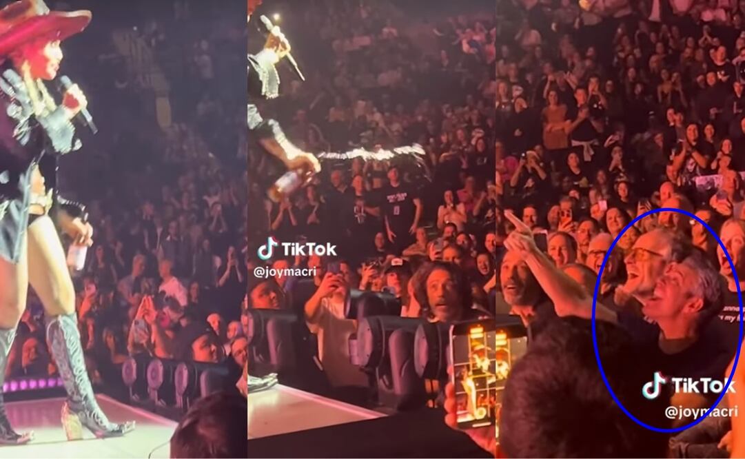 Madonna notó la presencia de Andy Cohen en la primera fila de uno de sus conciertos.
Fotos: TikTok