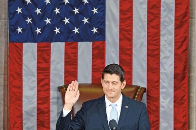 Paul Ryan, líder de la Cámara Baja en EU