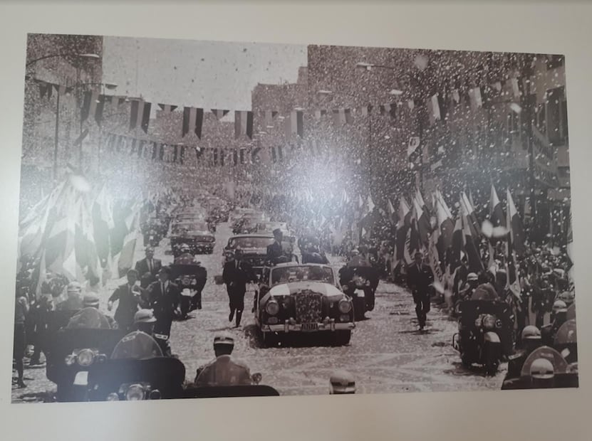 Fotografías de la visita que el expresidente de Francia, Charles de Gaulle, hizo a México en 1964.
Foto: EL UNIVERSAL / Frida Juárez