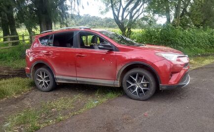 Aseguran camioneta relacionada con enfrentamientos en Tocumbo, Michoacán