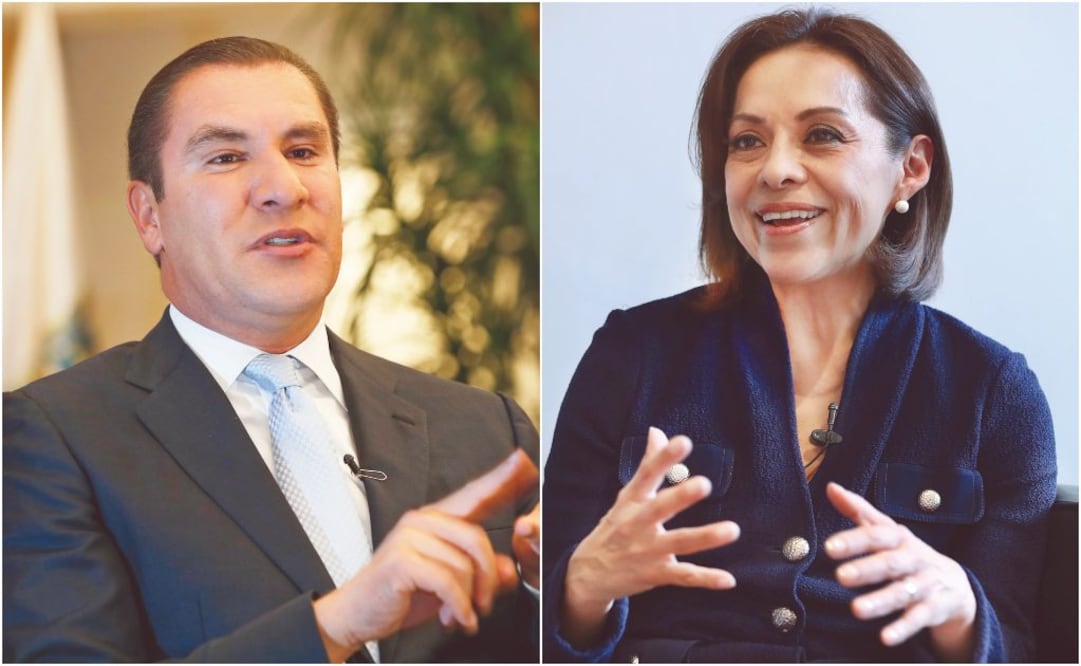 Rafael Moreno Valle y Josefina Vázquez Mota. Fotos: EL UNIVERSAL