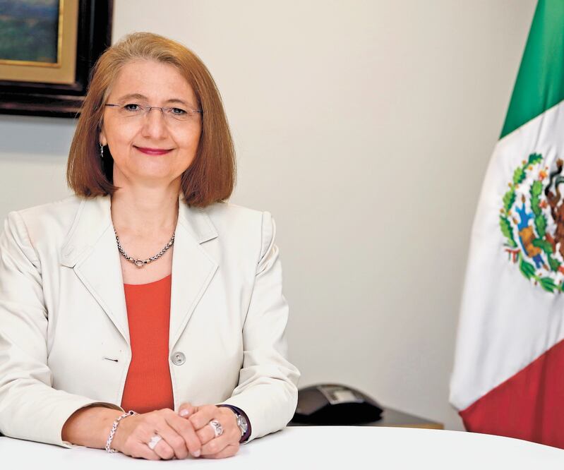Luz María de la Mora, subsecretaria de Comercio Exterior de la Secretaría de Economía. Foto/BERENICE FREGOSO. EL UNIVERSAL