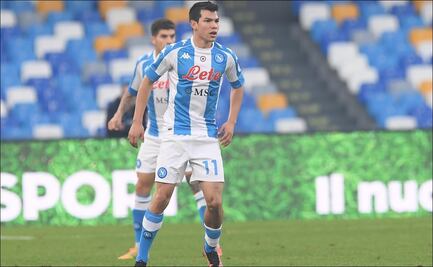 Así fue el gol del 'Chucky' Lozano en el Napoli vs Sampdoria