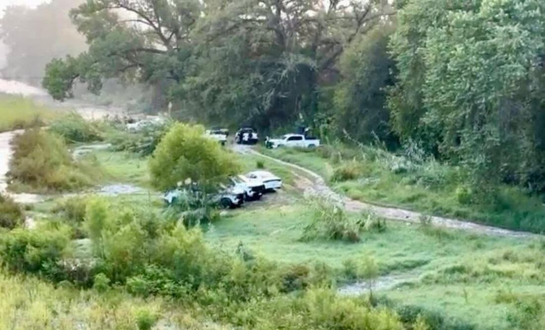 Abaten a dos en Montemorelos, Nuevo León.
Foto: Especial.