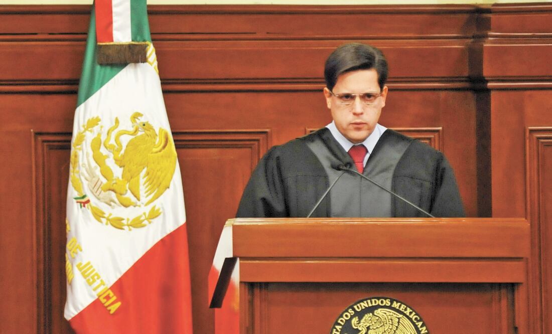 El ministro Alfredo Gutiérrez presentará el miércoles un proyecto de resolución en el amparo en revisión. Foto: CORTESÍA