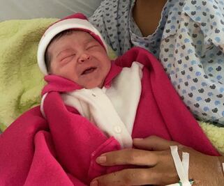 Niña, el primer bebé nacido en Michoacán del 2020